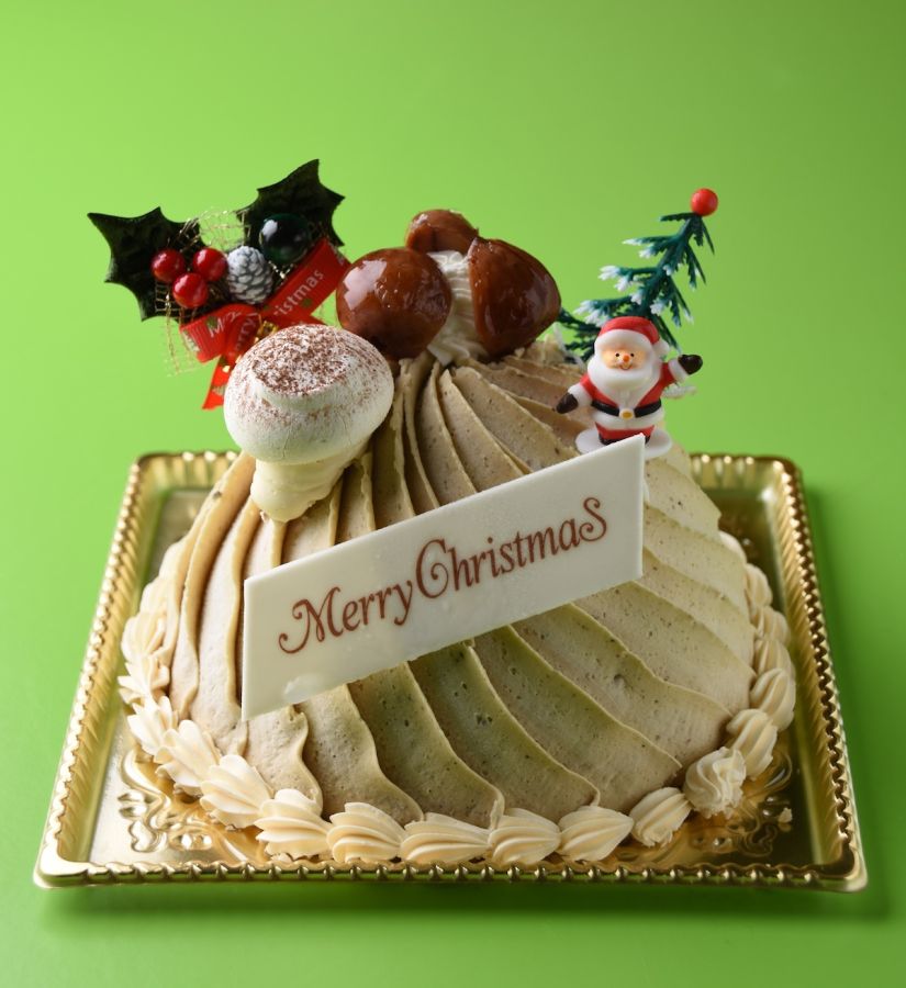 ＜柿の木坂 キャトル＞和栗モンブラン  1個（直径12cm）　3,701円／（直径15cm）　4,900円