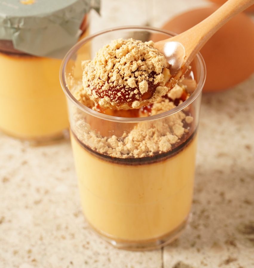 「和卵盆ぷりん」／和卵菓ららら　1個 420円（グランスタ東京）