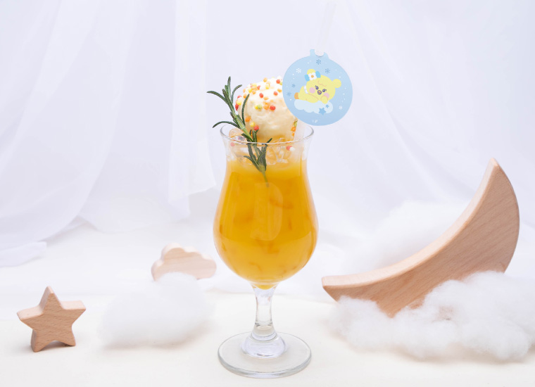 「オレンジフロート」990円