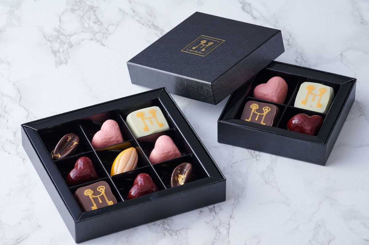 バレンタイン ショコラ（4P）¥1,800／（9P）¥3,700