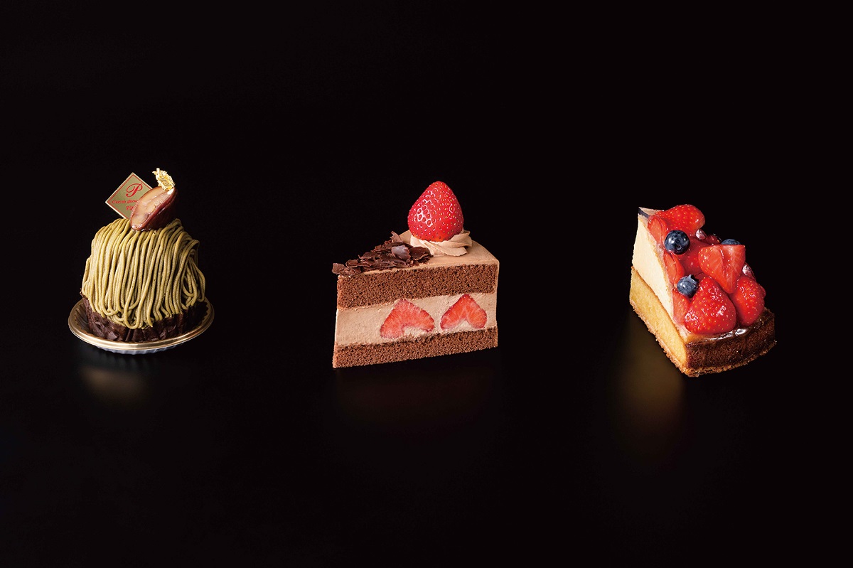 選べるピースケーキ（一例）