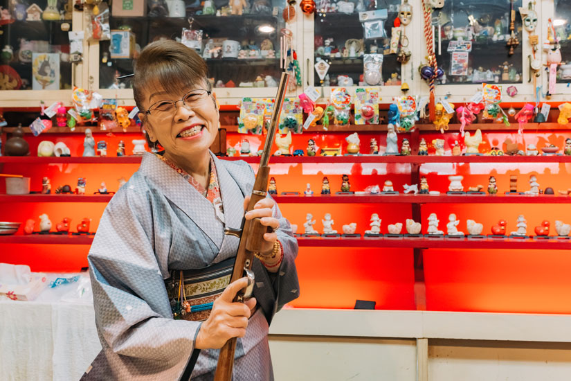 女将がコツを教えてくれるので初心者も安心