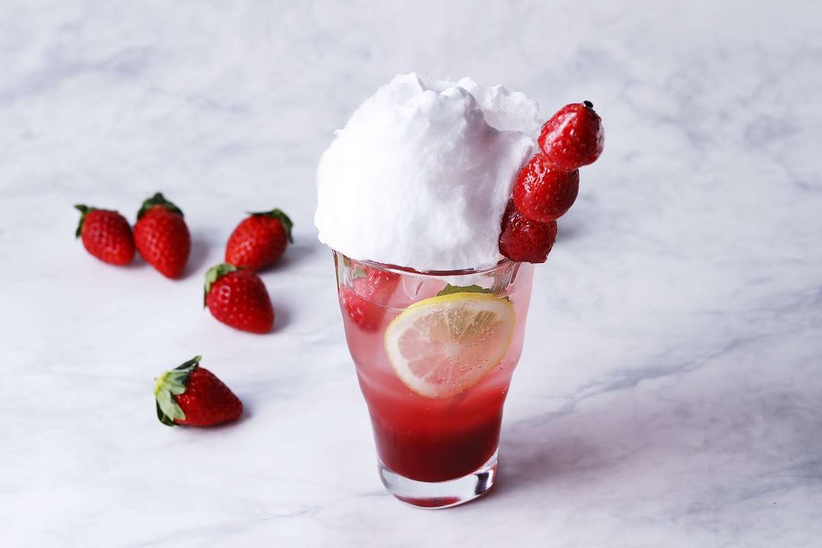 いちごキャンディーモクテル（イメージ）