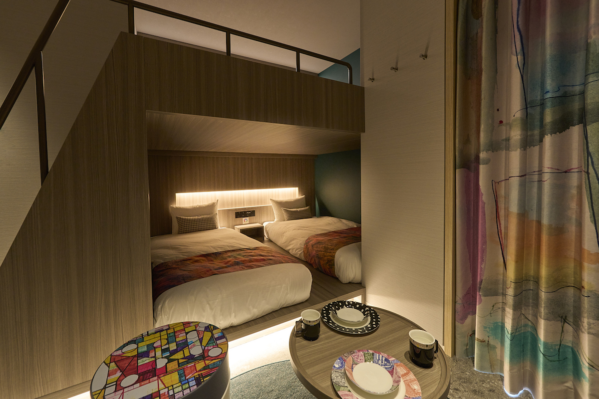 ヘラルボニースリーベッドバンク