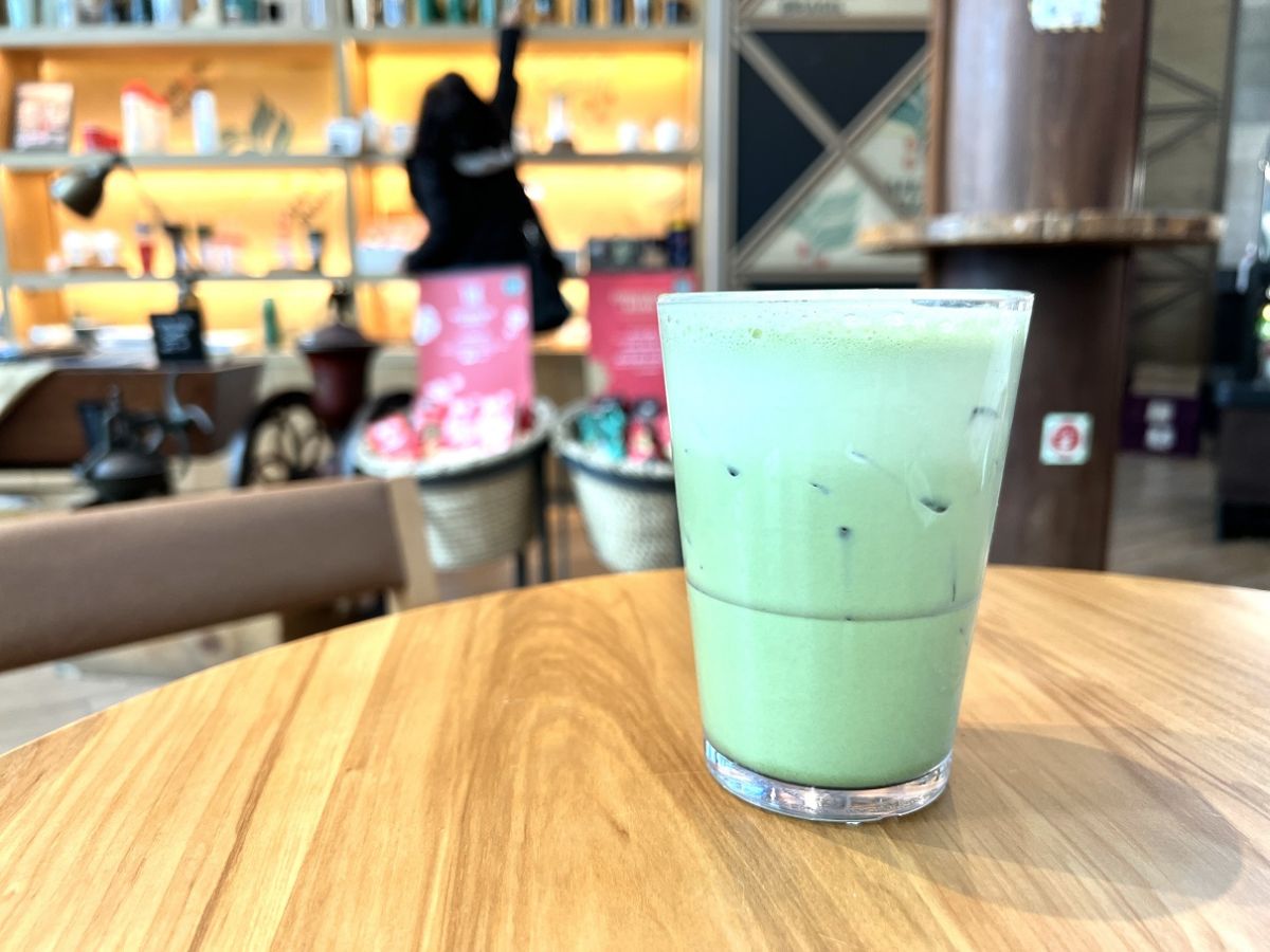 有機農抹茶ラテ　トールサイズ6100ウォン