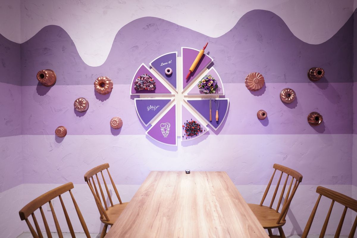 デイジーをモチーフにした個室