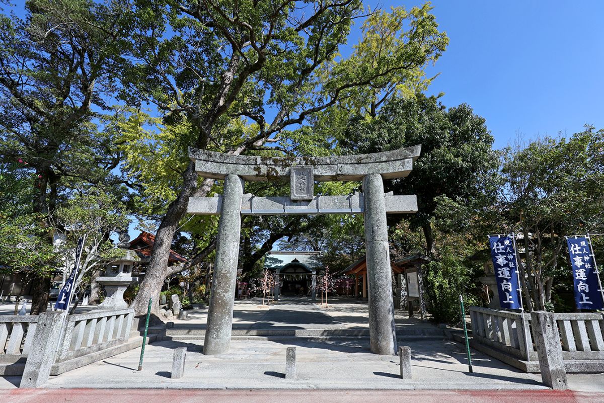 1714年（正徳4年）に奉納された鳥居