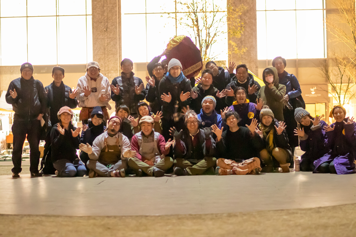 2020年開催時　焼き芋屋さんたちと