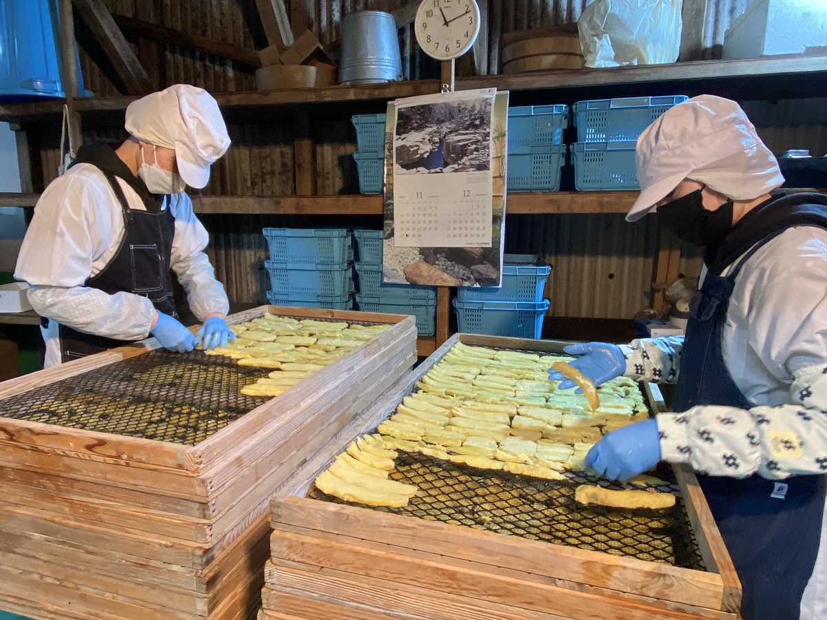 ほし板に並べて&hellip;&hellip;