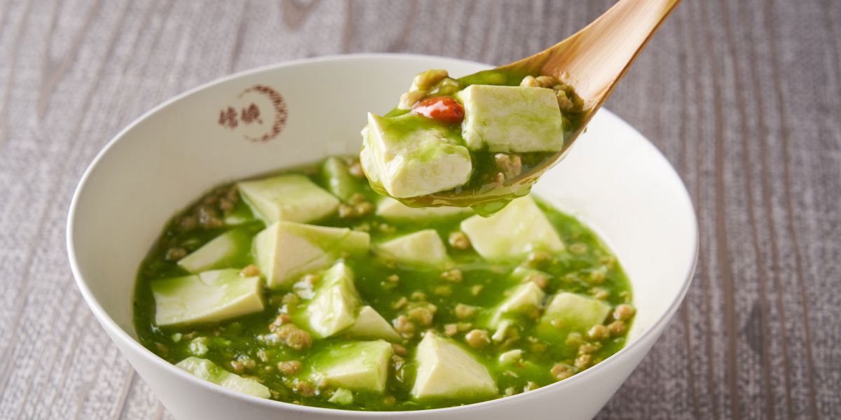 緑の麻婆豆腐!? 表参道「Vegan Veggie 嫦娥」のカラダにいいヴィーガン×中華料理×薬膳