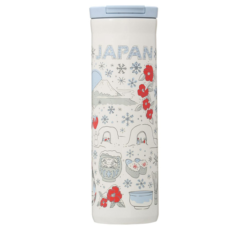 「Been There Series ステンレスボトル JAPAN ウィンター」473ml 4840円