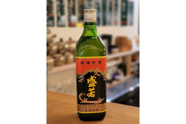 神津島/盛若 樫樽貯蔵 麦焼酎 500円