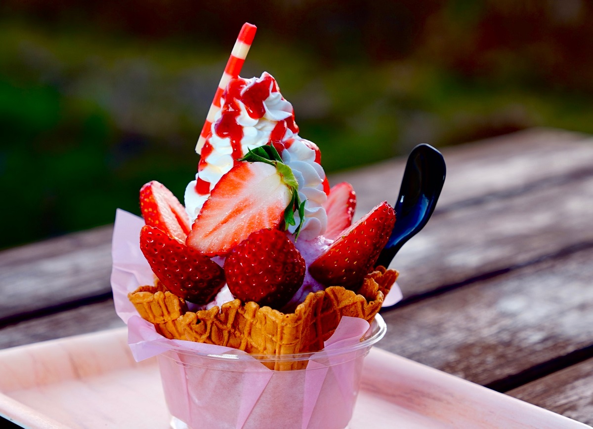 クリーミーでフレッシュなジェラートパフェ(11～5月限定)760円