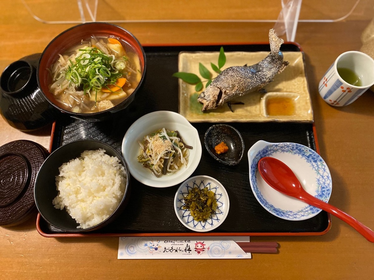 名水だご汁定食」2,000円