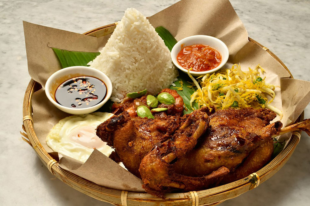 「バリ・クリスピー・ダック・ウイズ・ハニーソース」ハーフサイズ　RM31.90