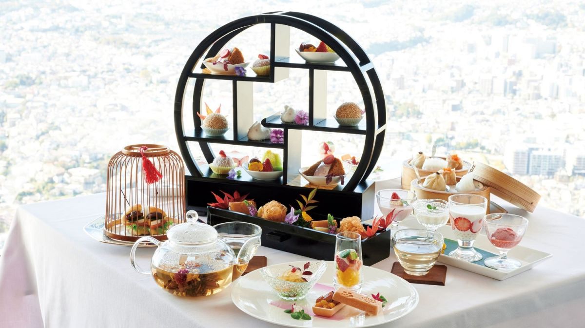 【横浜ロイヤルパークホテル】1月からいちごスイーツが登場！68階中国料理「皇苑」で楽しむ「天空のチャイニーズアフタヌーンティー」
