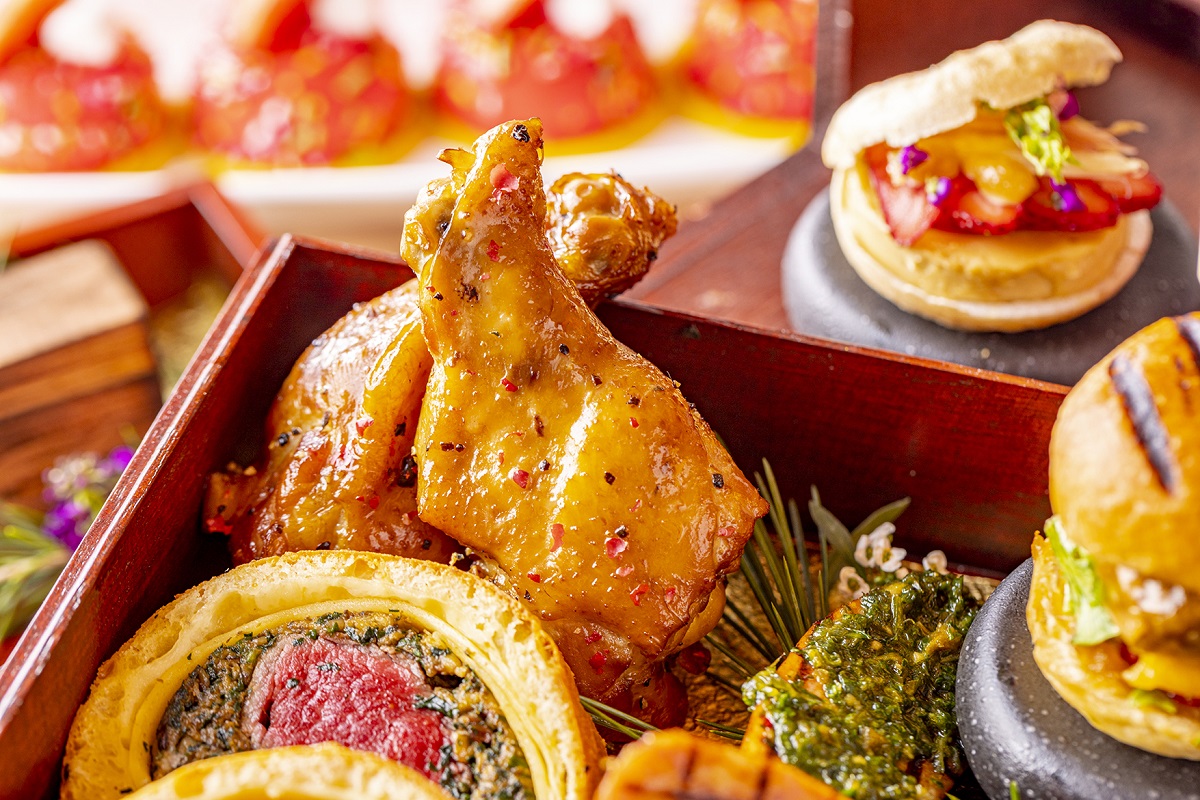 スモークペッパーチキン ロリポップ