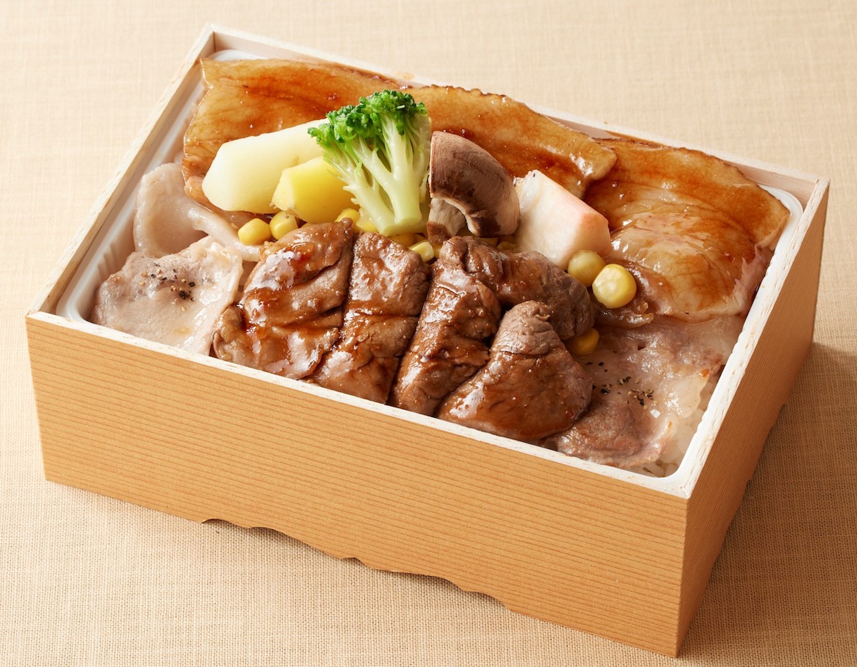 十勝ロイヤルマンガリッツァ豚ステーキ弁当／掛村（帯広市） 7001円（1折）（各日販売予定20点）