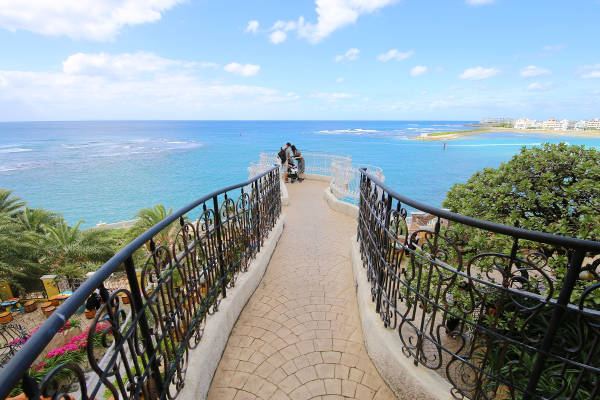 タイタニック気分を味わえる展望台もありますよ～！