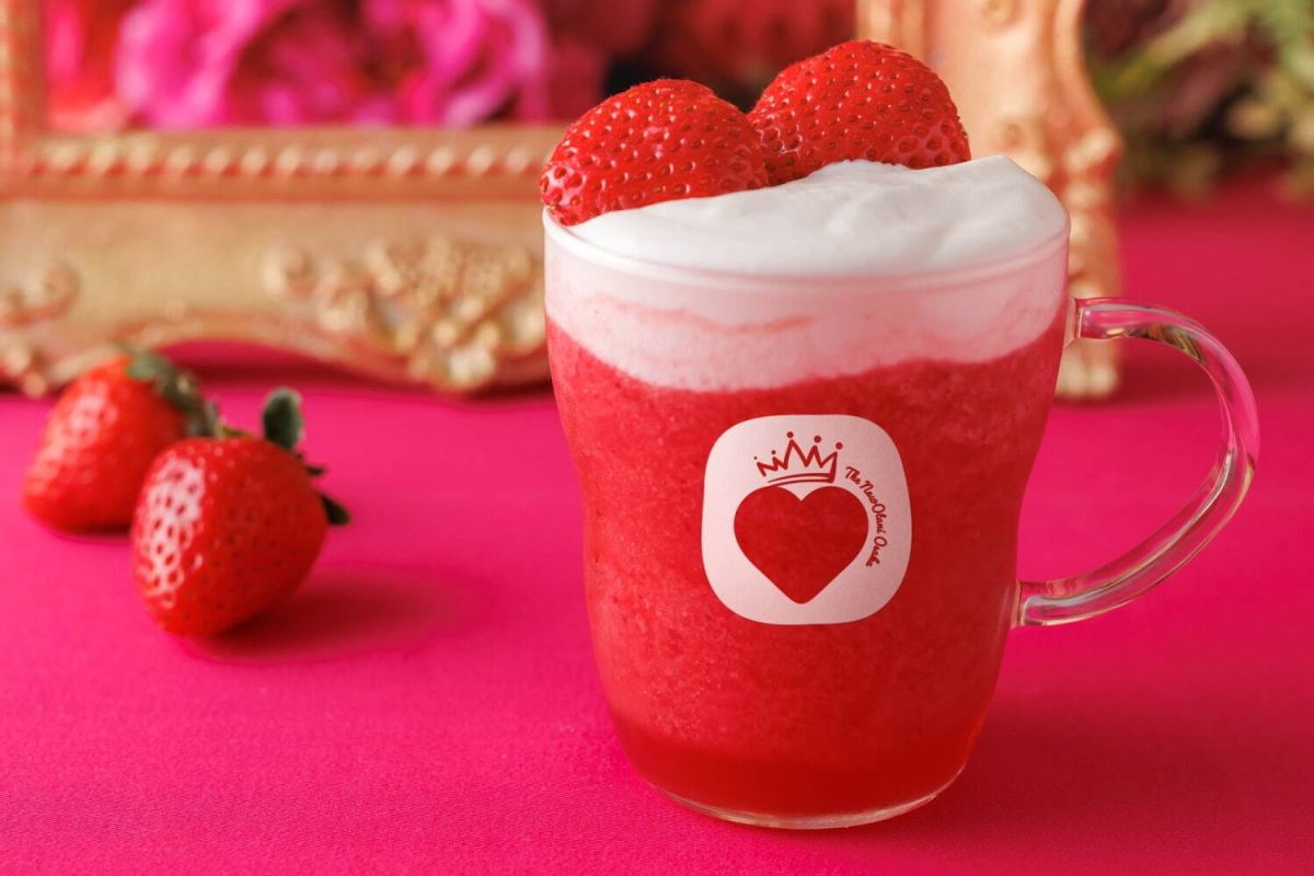 あまおうチーズフラッペ（1500円）