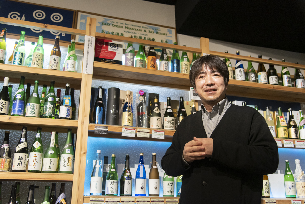 「日本酒はご利益の酒」とマネージャーの土屋俊輔さん。そのココロは？　会話もおいしい