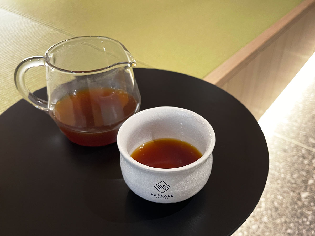 「エアロプレス」740円〜　※値段は豆の種類で異なる