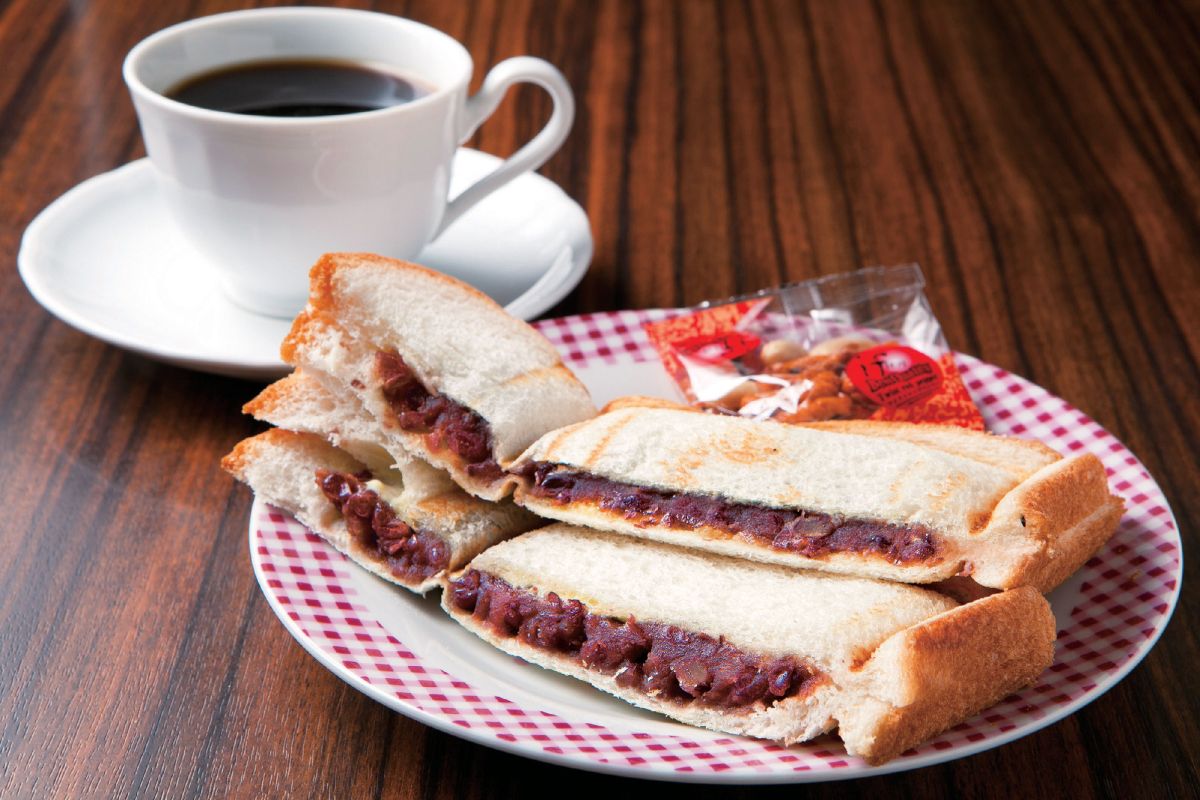 「モーニング喫茶 リヨン」メニュー