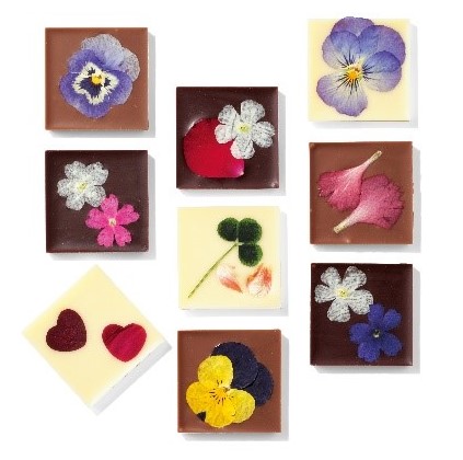 MAAHA CHOCOLATE／「花のチョコレート」9種計9個入 3845円　※タカシマヤ限定