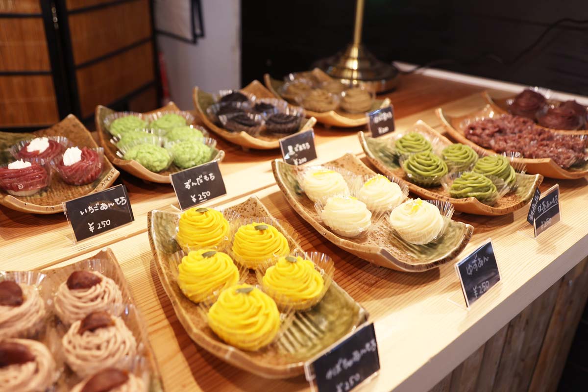 すべて1個250円。季節限定のフレーバーも登場