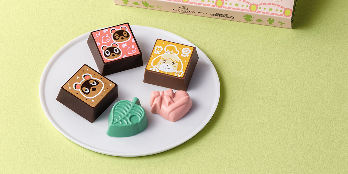 【ゴディバ】2023年のバレンタインは『あつまれ どうぶつの森』とコラボしたコレクションが登場!