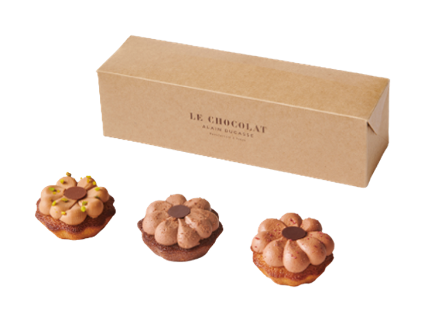 ル・ショコラ・アラン・デュカス「フルール マルグリート 」（3個入）1944円　※伊勢丹新宿店限定