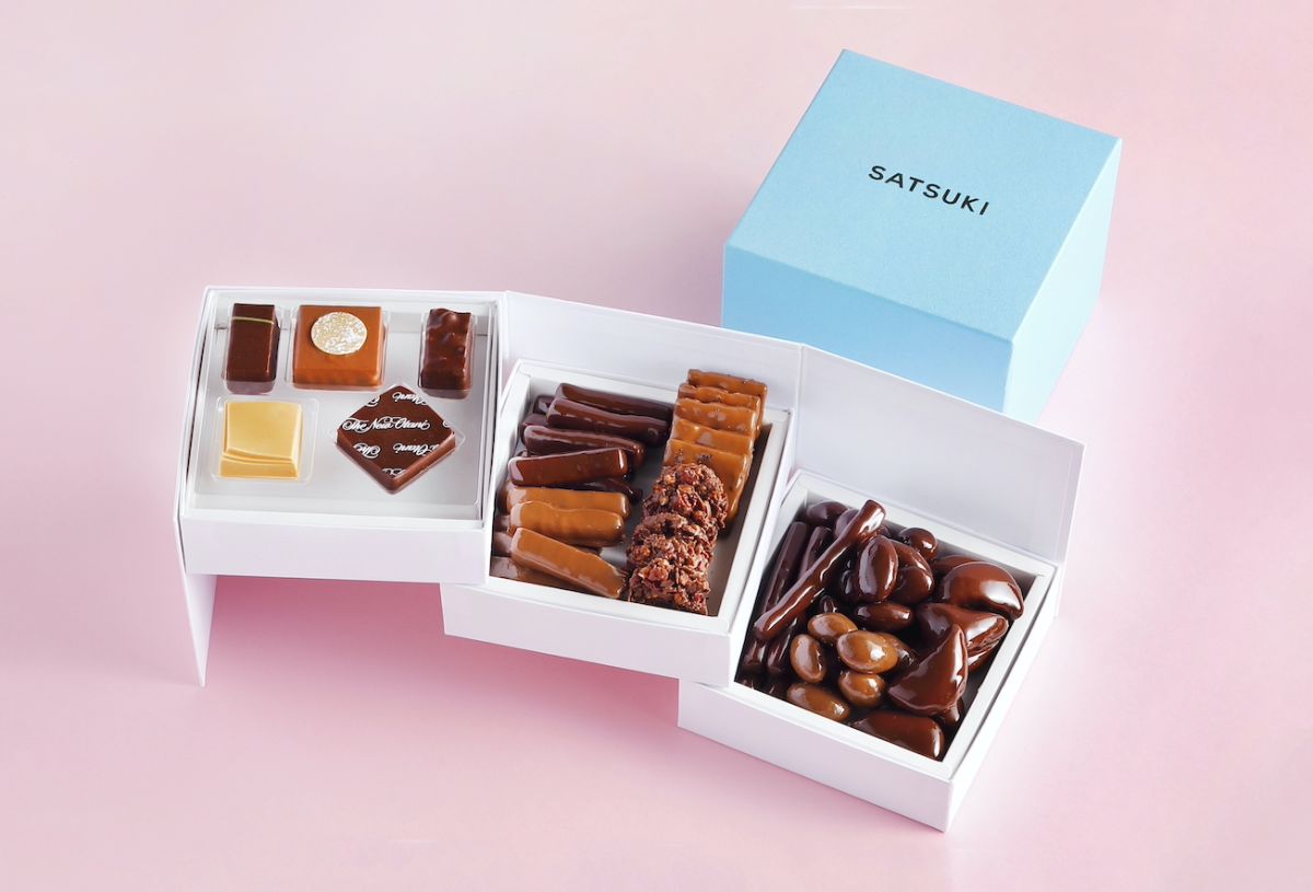 「SATSUKI CHOCOLATE 3段ボックス」9180円