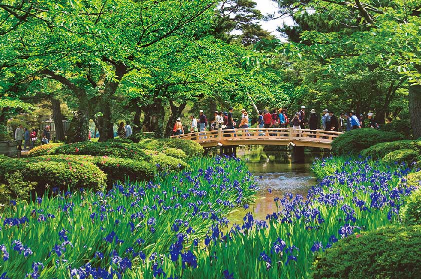 金沢の広大な日本庭園・兼六園はこう回る！季節ごとの楽しみ方