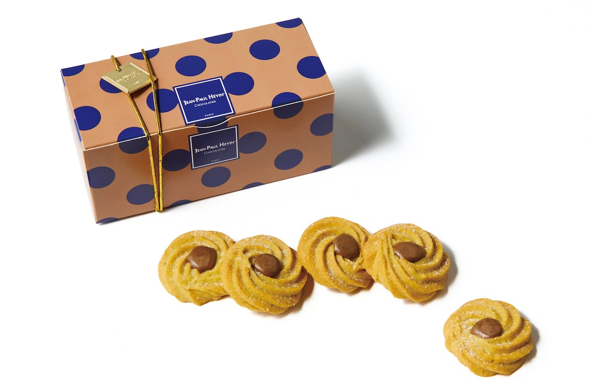 「サブレ ロン ピスターシュ」（10枚入）2290円／ジャン＝ポール・エヴァン※伊勢丹新宿店限定