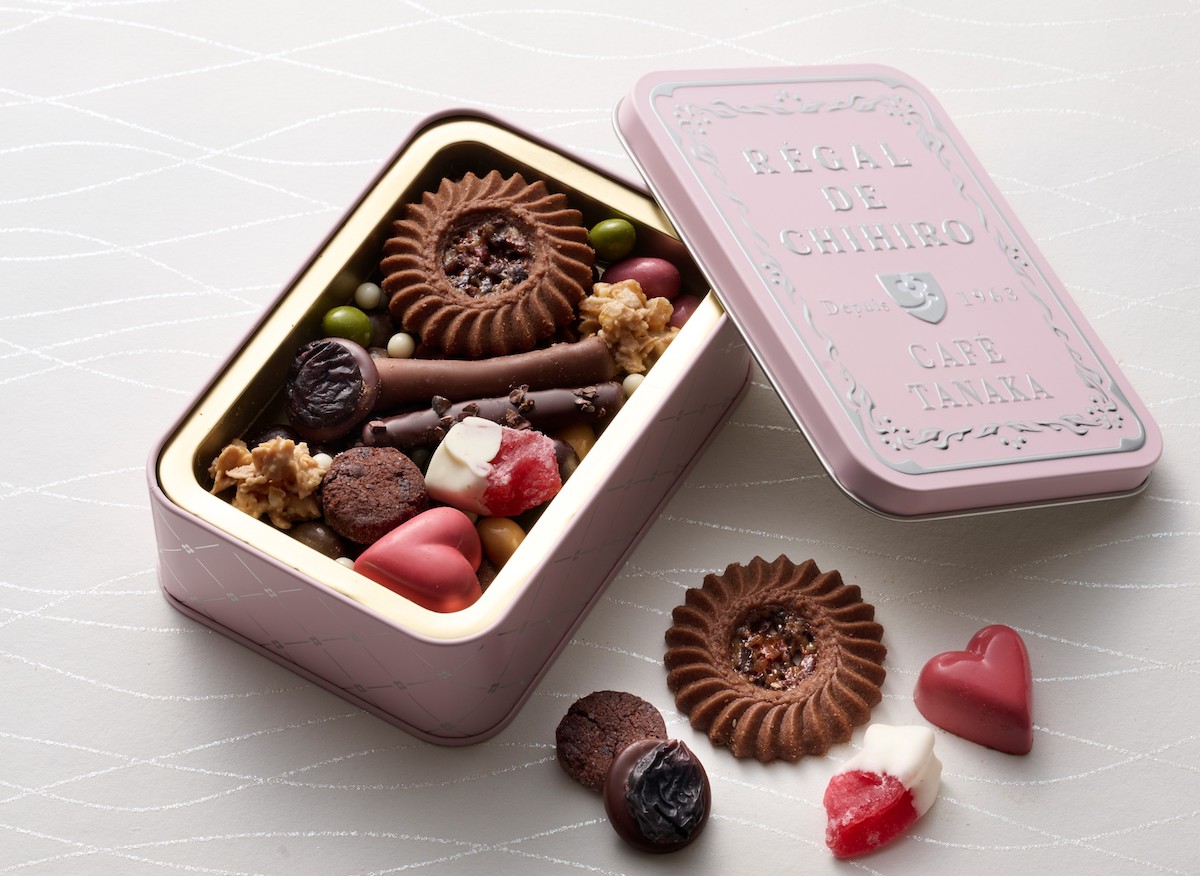 「ビジュー・ド・ショコラテ ヴェルジェ クレール」（140g）4050円／カフェタナカ