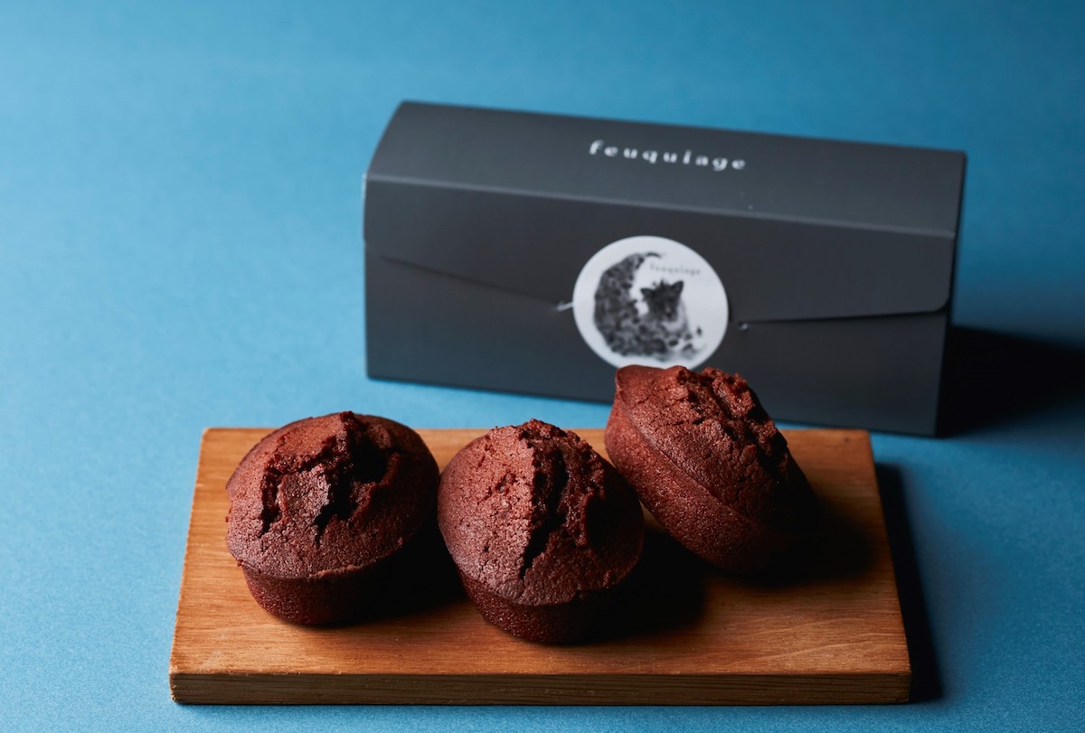 「フィナンシェクラフトショコラ」（3個入）1280円／フキアージュ