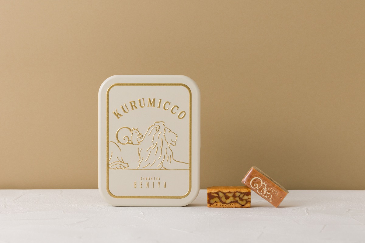 鎌倉紅谷「クルミッ子10個入り(缶)三越限定デザイン」2268円 ※数量限定