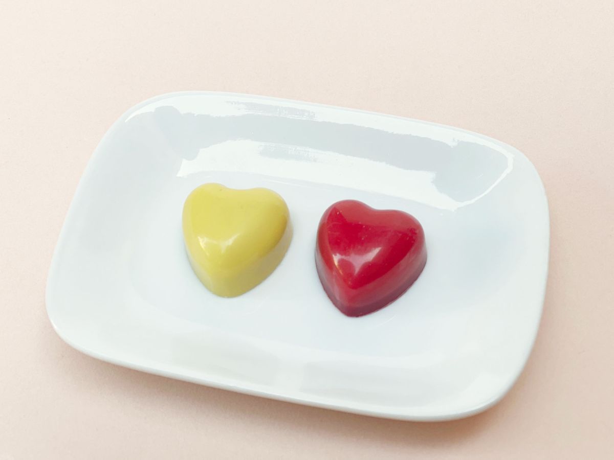  （左から）「Cœur Citron Vert（クール シトロン ヴェール）」「Cœur Framboise（クール フランボワーズ）」 各000円