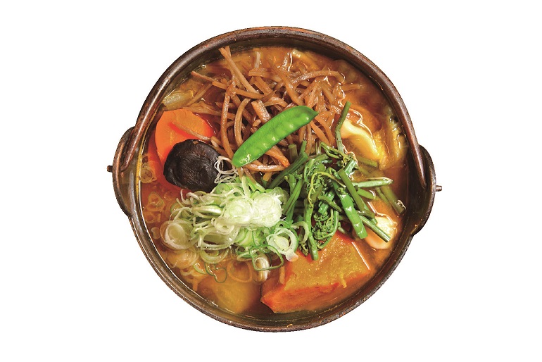 「かぼちゃほうとう」1250円