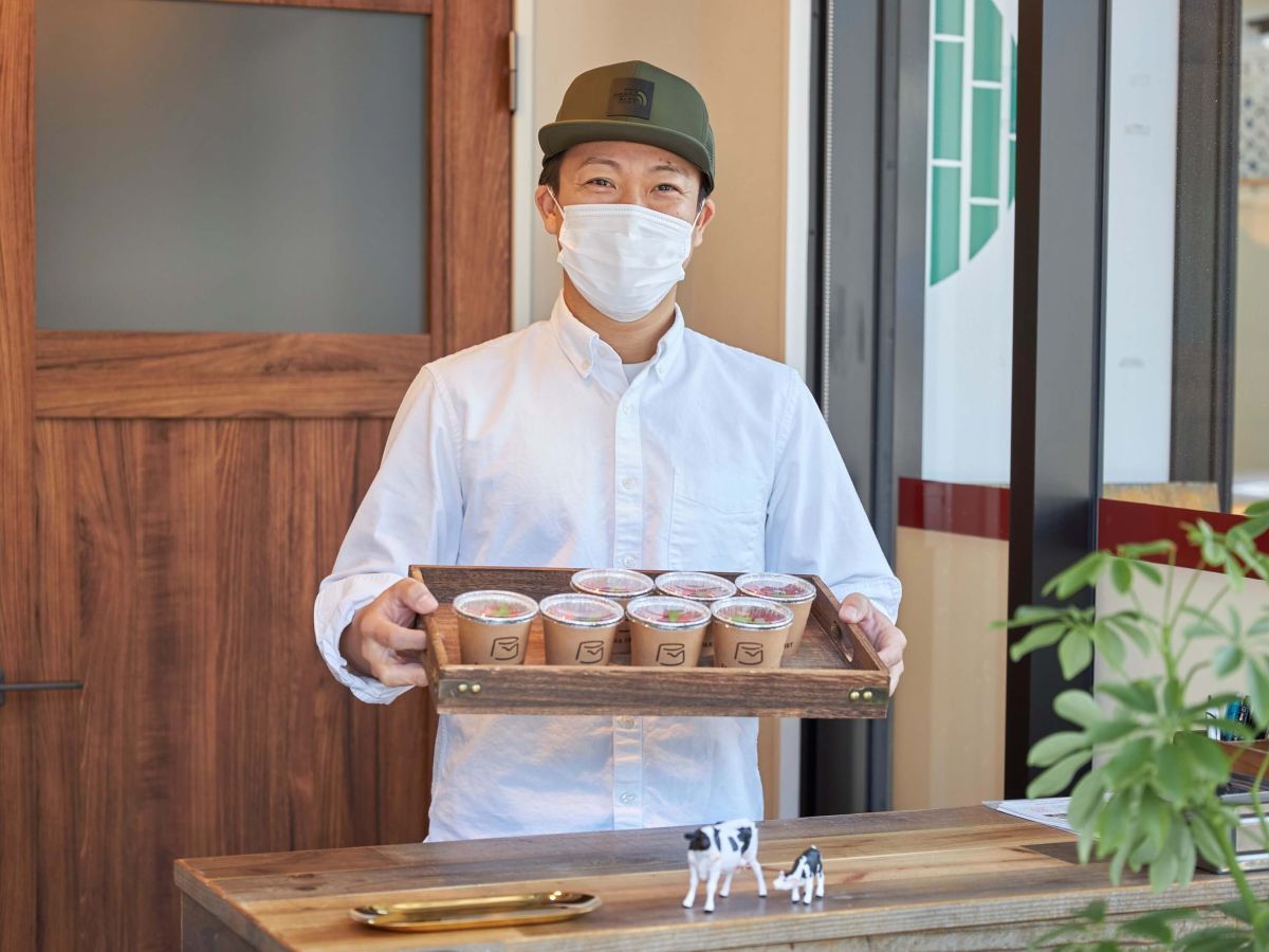 笑顔で迎えてくれたのは、オーナーの安藤毅さん