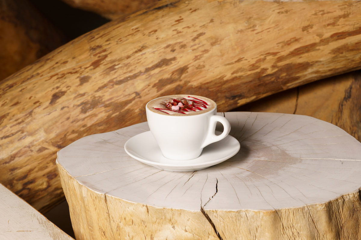 「チョコベリーラテ(HOT)」650円