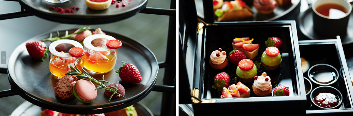 「ストロベリー ディライト」中段、ジュエリーボックス　イメージ