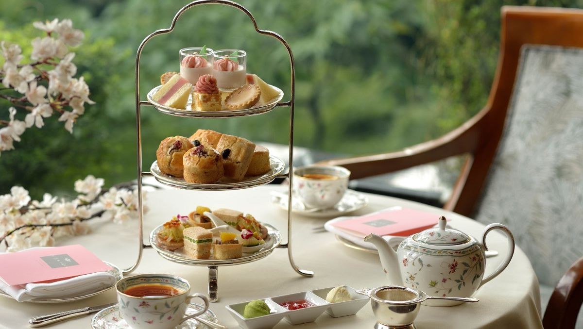 【ホテル椿山荘東京】庭園の桜を見ながら楽しめる「桜アフタヌーンティー」が3月よりスタート！