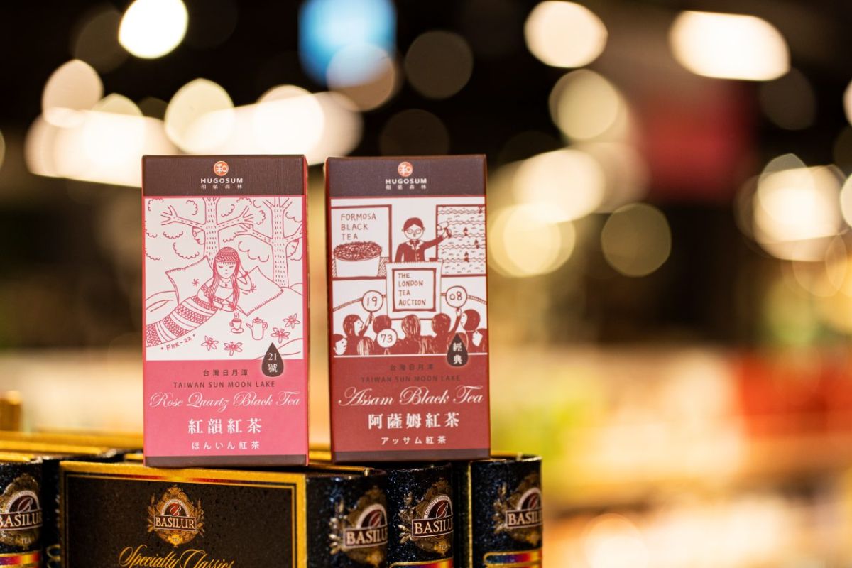 (左) 紅韻紅茶、(右) 阿薩姆紅茶 各NT$150(6入)