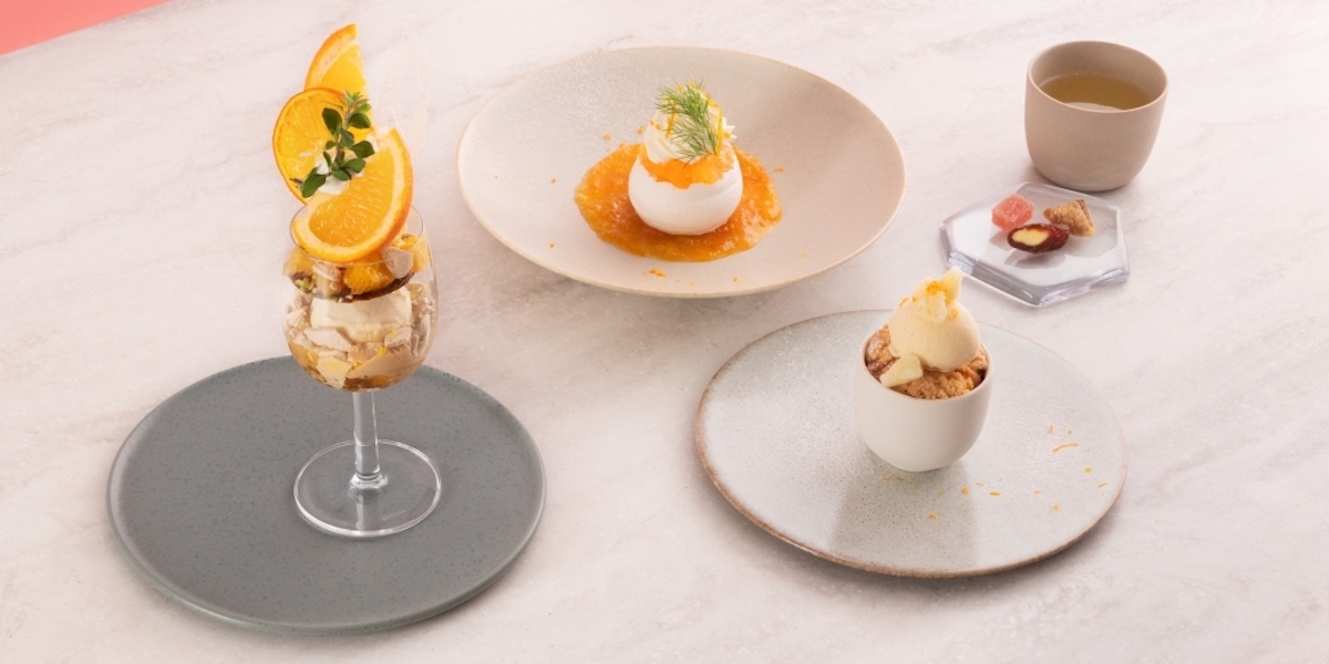 【銀座】「Beauty Connection Ginza」で柑橘を使った期間限定スイーツフルコースが登場！