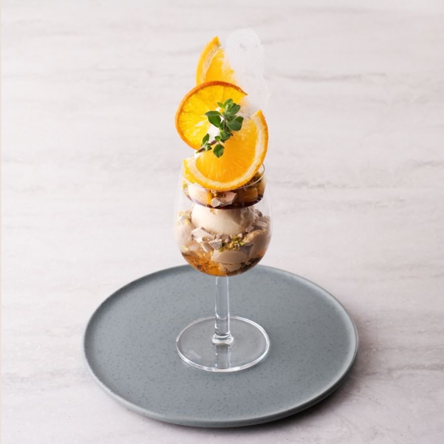 3rd. Plate「伊予柑パフェ」