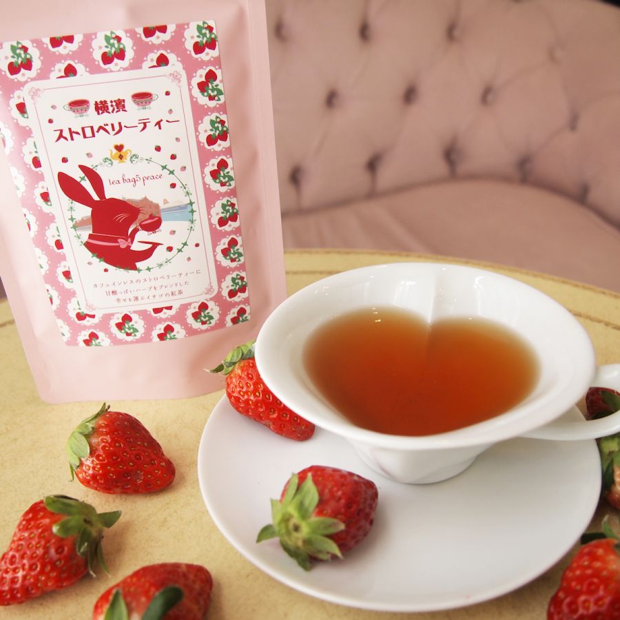 紅茶の国のアリス「横濱ストロべリーティー」1袋(ティーバッグ5包入り)」594円