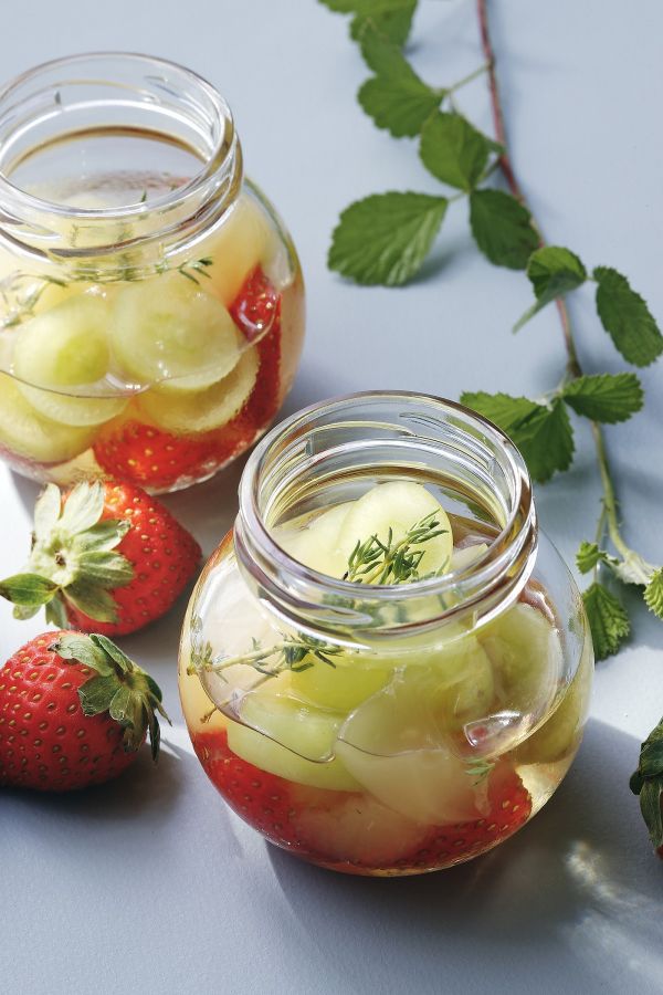 苺と葡萄のマチュドニア（イメージ）