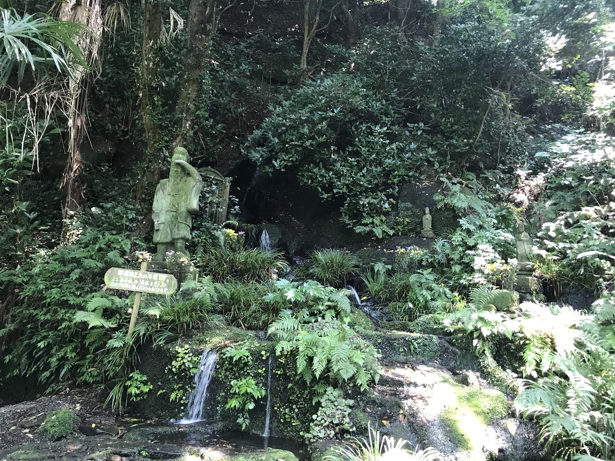 加藤清正公も愛飲したという湧水