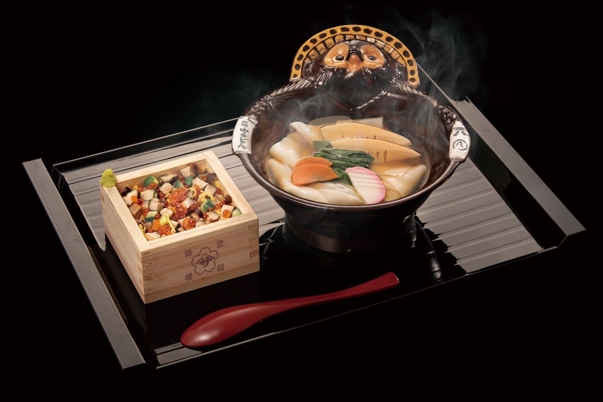 「花山御膳（温）」1580円